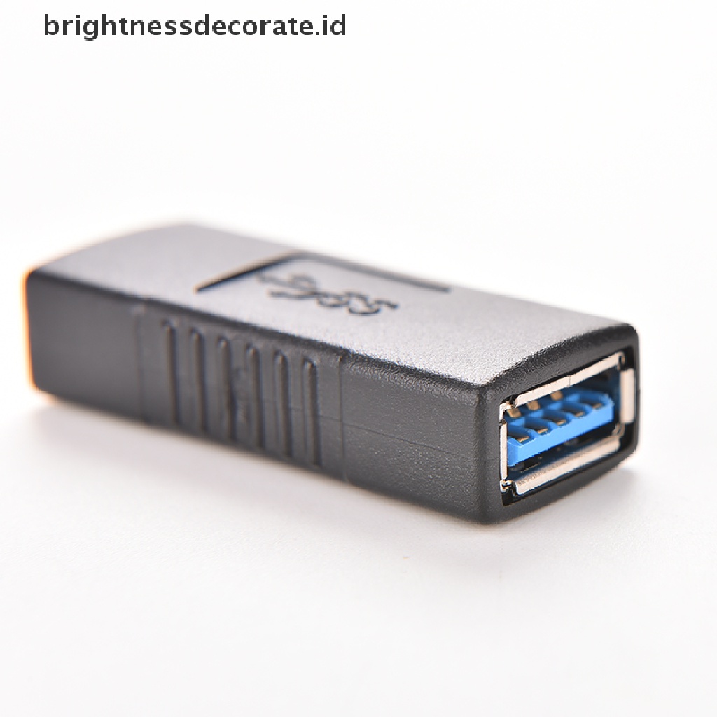 Adapter Konektor Coupler Gender Changer Usb 3.0 Tipe A Female Ke Female