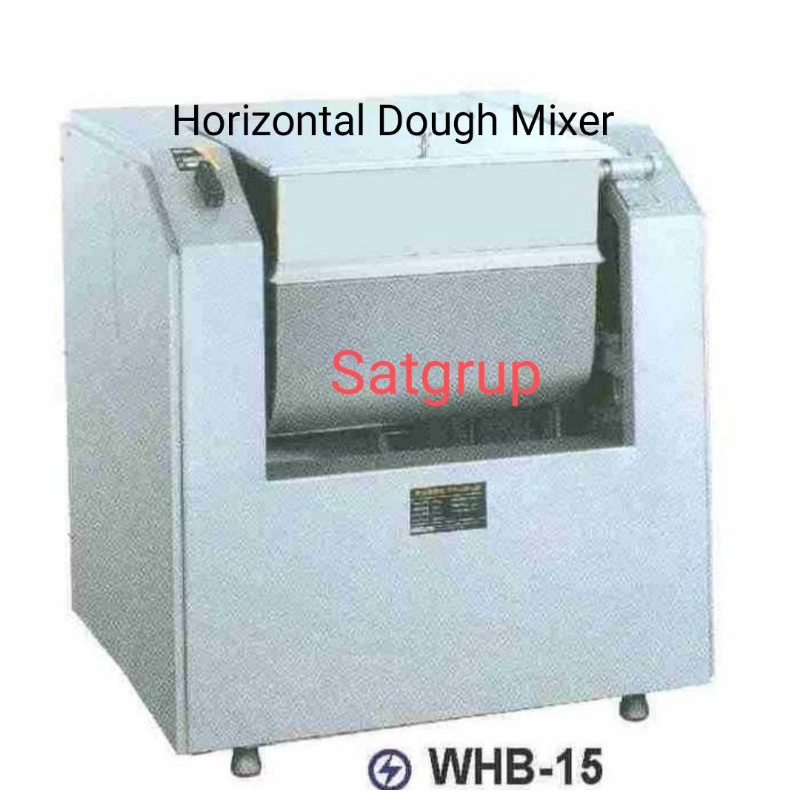 horizontal dough mixer WHB-15 mesin pengaduk adonan roti,mie, kue dll getra whb15