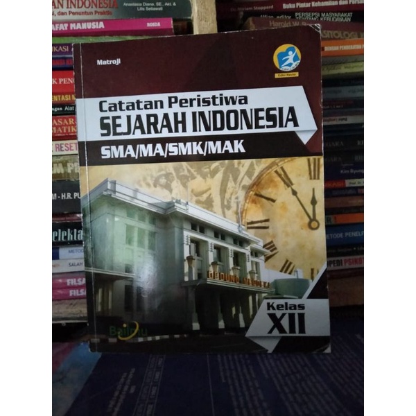 Jual Buku Sejarah/sejarah Indonesia Kelas 12/XII/3 Sma/ma Bailmu Revisi ...