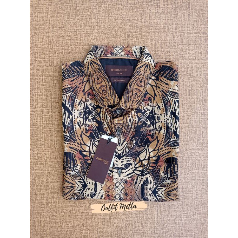 kemeja batik Manzone Original