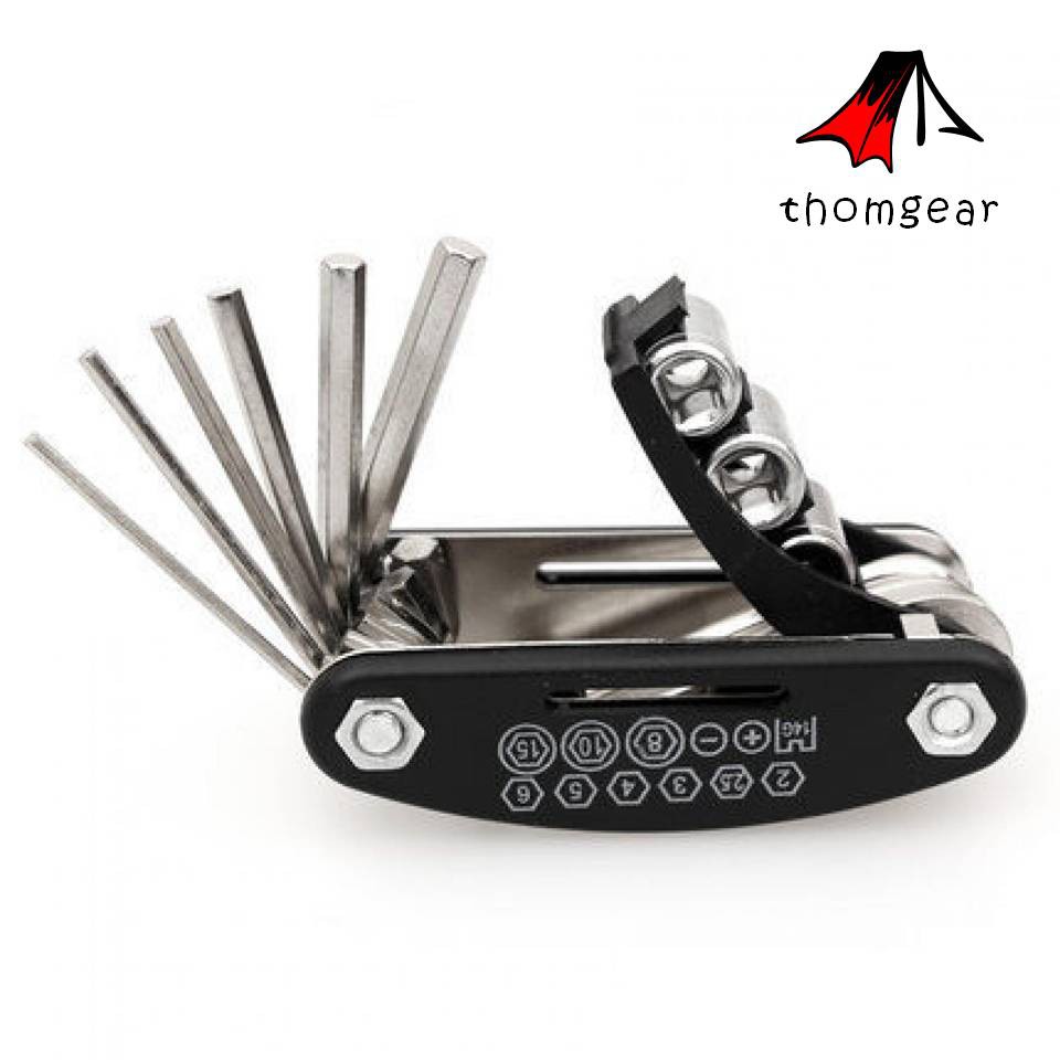 Thomgear Kunci Sepeda Multifungsi 15 In 1 Tool Sepeda Knifezer Thomgear Probolinggo Jm