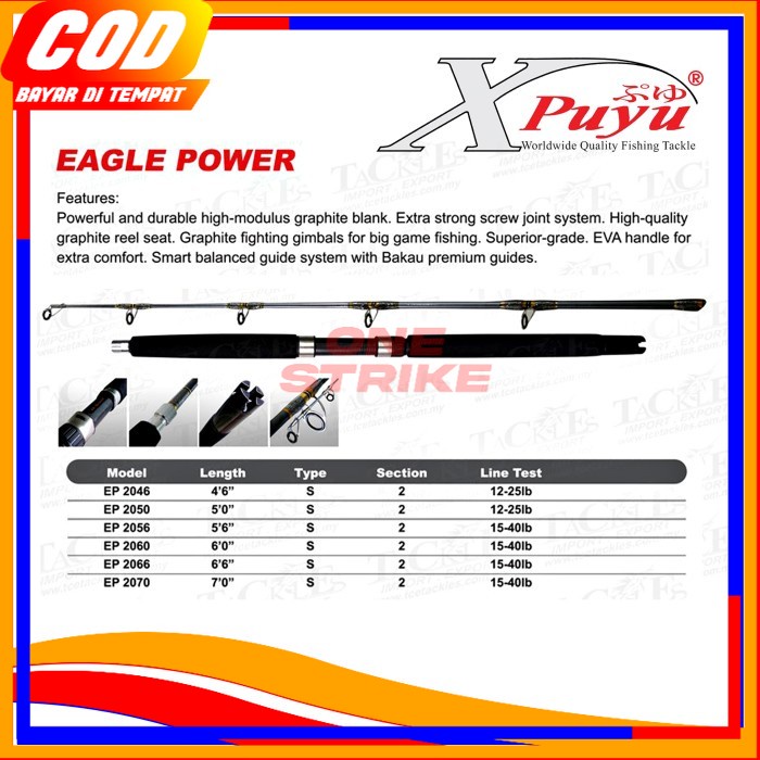 JORAN PANCING XPUYU ROD EAGLE POWER - 2050