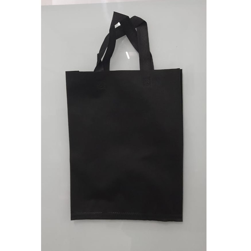 

(Lusin) Tas Press Spunbound Tali Goodie Bag Tas Belanja Warna Merah 25 cm x 35 cm