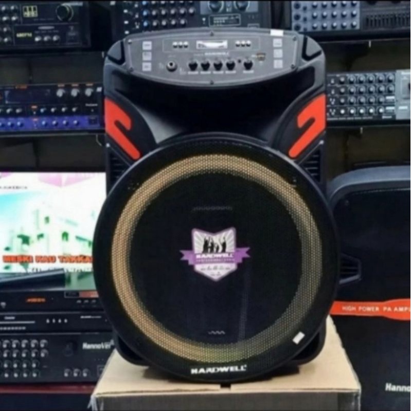 Speaker aktif hardwell Party 15 portable bluetooth active 15 inch party15