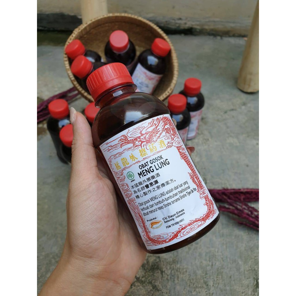 Arak Gosok Meng Lung 600ml - Minyak PIjar Nyeri Sendi