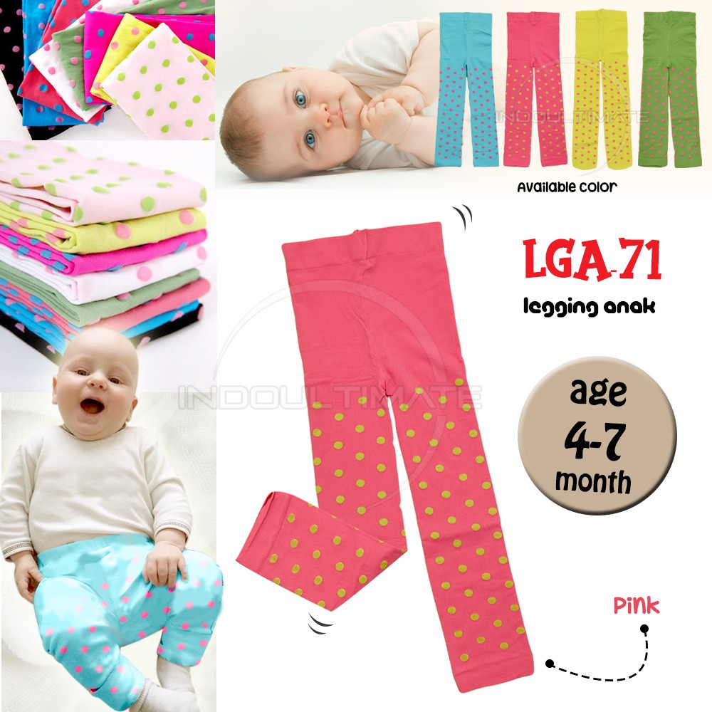 stocking anak import Tebal Legging Celana Bayi Motif LGA-71 stocking bayi baju anak perempuan