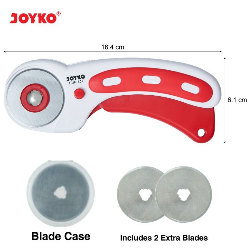 

Rotary cutter joyko - Refill Blade untuk Rotary Cutter 45 mm, Refill rotary cutter 45Mm, 45Mm Refill pisau rotary cutter