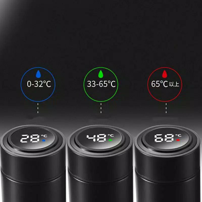 termos suhu termos led display temperatur tumbler led stainless 304 panas dan dingin