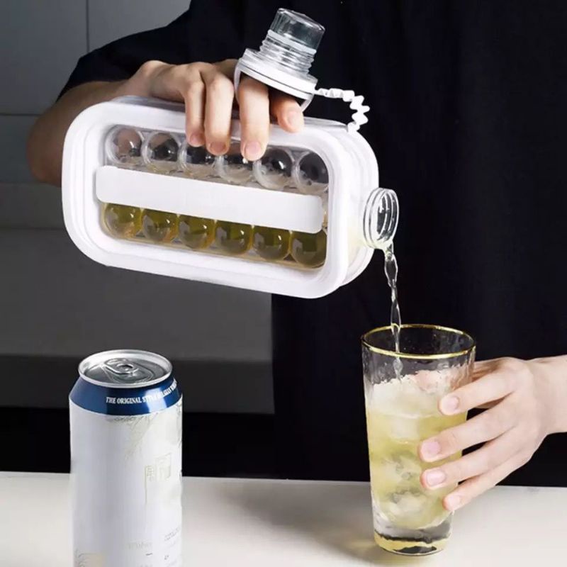 Ice Cube Tray Making Bottle Cetakan Es Batu 2in1 Bisa jadi botol minum