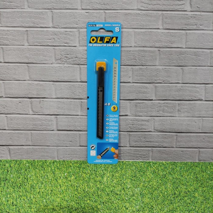 

Update Cutter S Olfa Pisau Cutter 9 Mm Snap-Off Blade Gilaa!!!