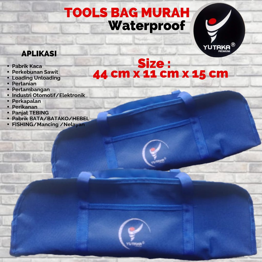 TAS PERKAKAS TOOLS BAG  YUTAKA  warna biru