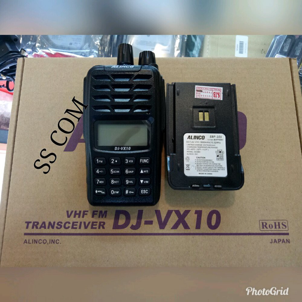 HT ALINCO DJ VX10 SINGLEBAND VHF ORIGINAL  lop271