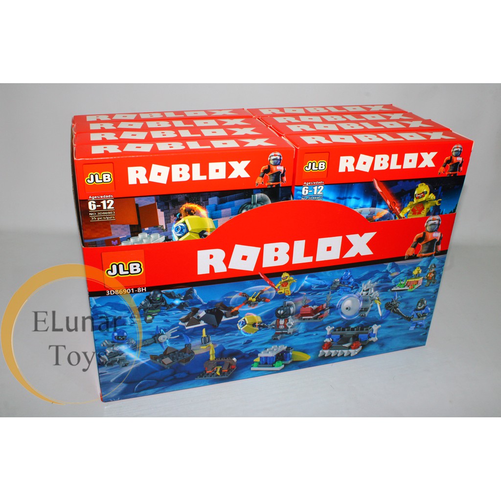  Mainan  Block JLB Roblox Minifigure FULL SET Shopee 