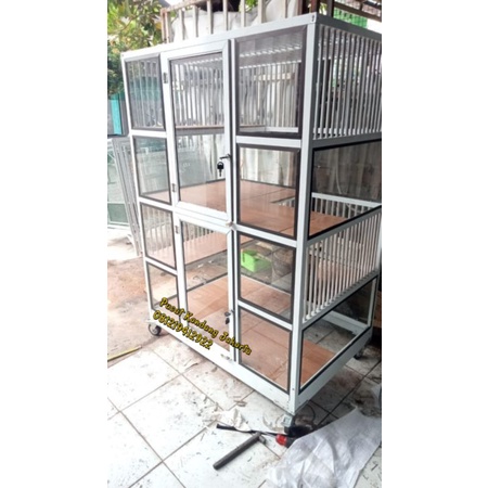 Kandang kucing 2 tingkat