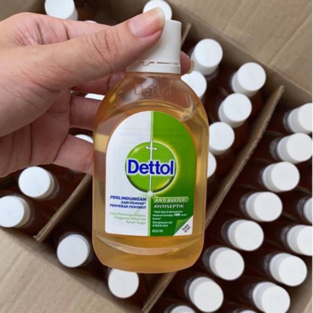 DETTOL Liquid Dettol Antiseptik Dettol Cair Anti Septik Dettol Antiseptic Desinfektan Dettol 95ML