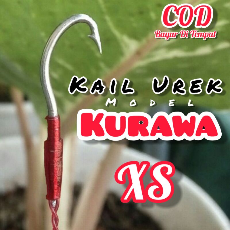 Kail pancing urek belut Size XS | kail pancing | kail pancing belut | kail urek | kail urek belut