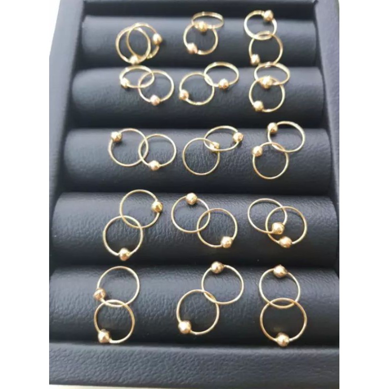 Anting anak /bayi emas 375/8karat. Coblos AD