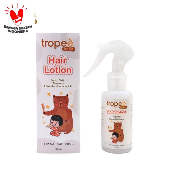 Tropee Bebe Hair Lotion Rambut Anak 100ml