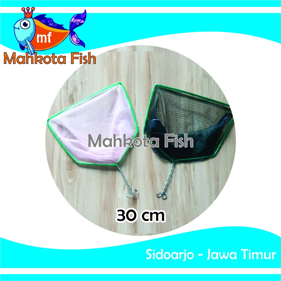 Serok Ikan KOTAK 30 cm - Jaring Ikan - Seser Ikan 30cm