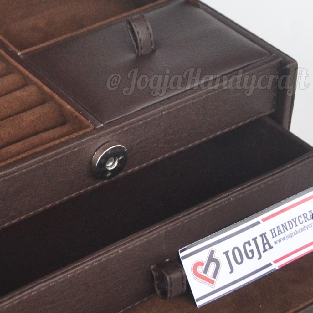 NEW!! Jewelry Box | Kotak Tempat Perhiasan &amp; Accesories Dark Brown