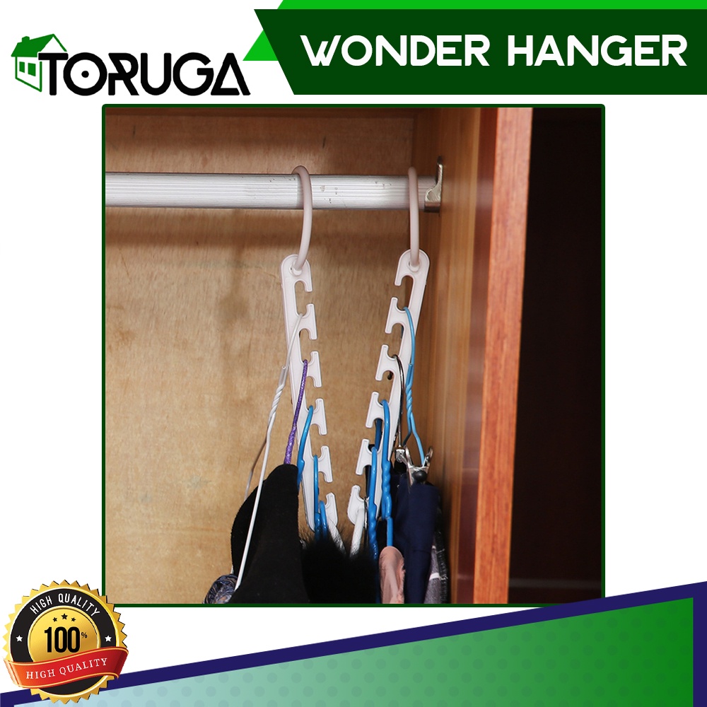 Gantungan Ajaib Hanger Baju Multi Port Praktis Hemat Tempat Magic Wonder
