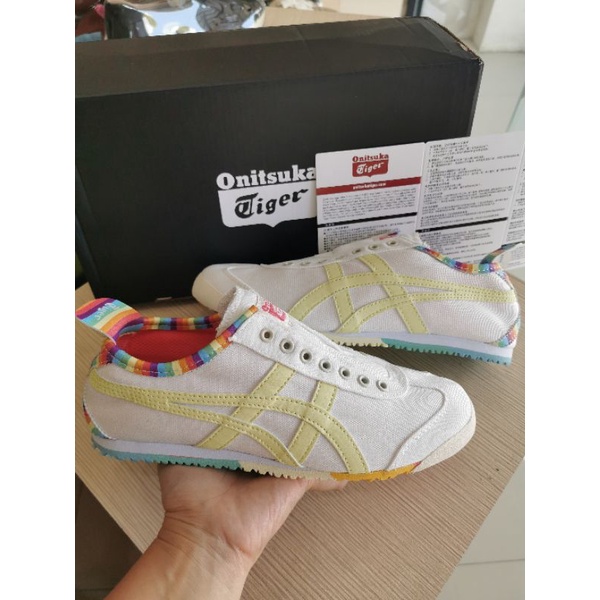 Sepatu Jepang New Edition Slip On Rainbow
