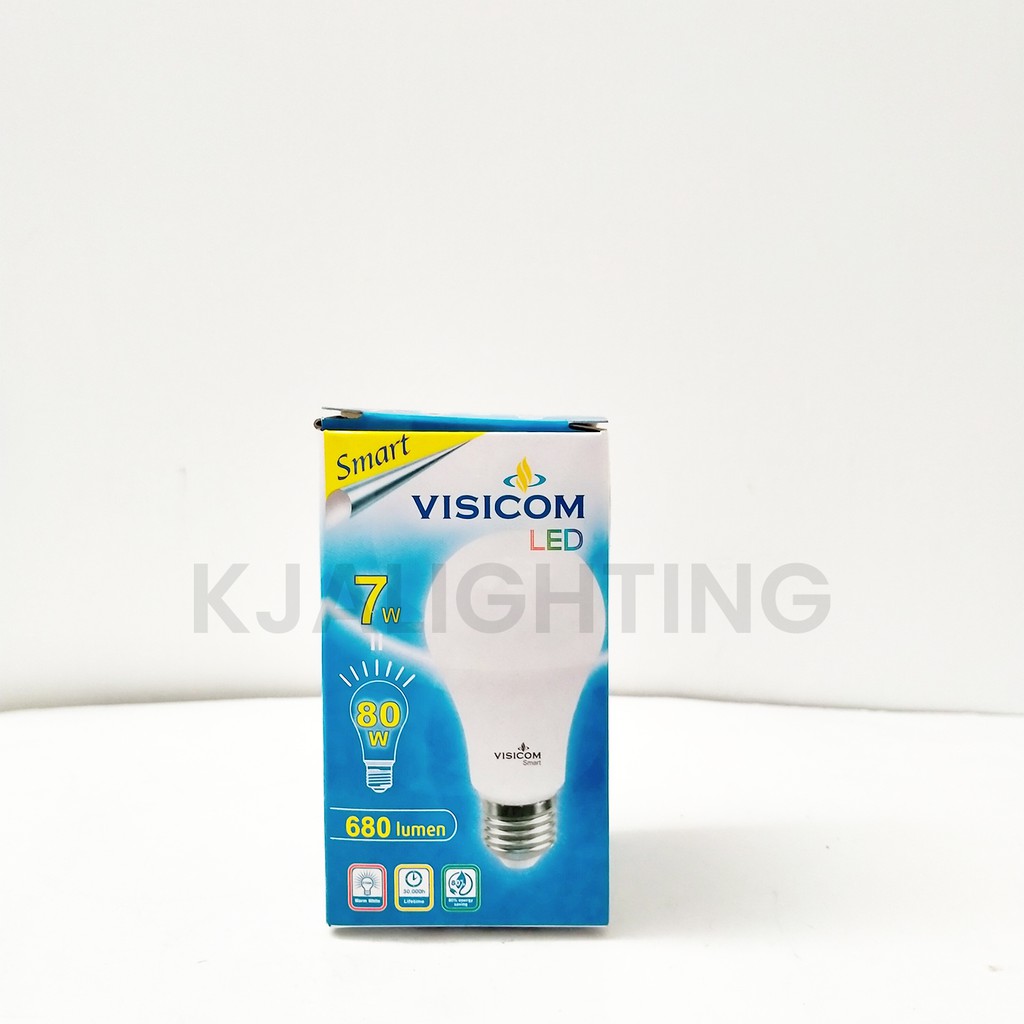 LAMPU BOHLAM VISICOM LEDBULB 7W KUNING E27