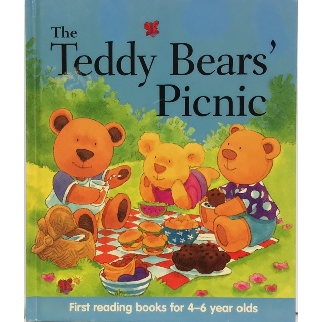 Buku cerita dongeng Anak THE TEDDY BEARS’ PICNIC