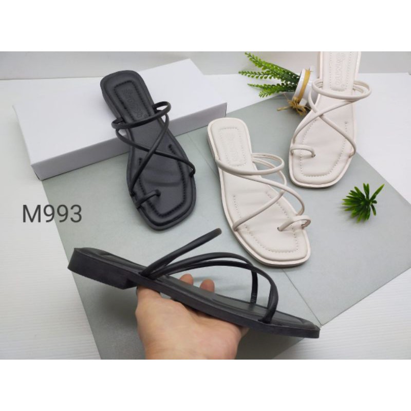 Sandal teplek wanita import/ Sandal flat wanita/ Sandal import murah