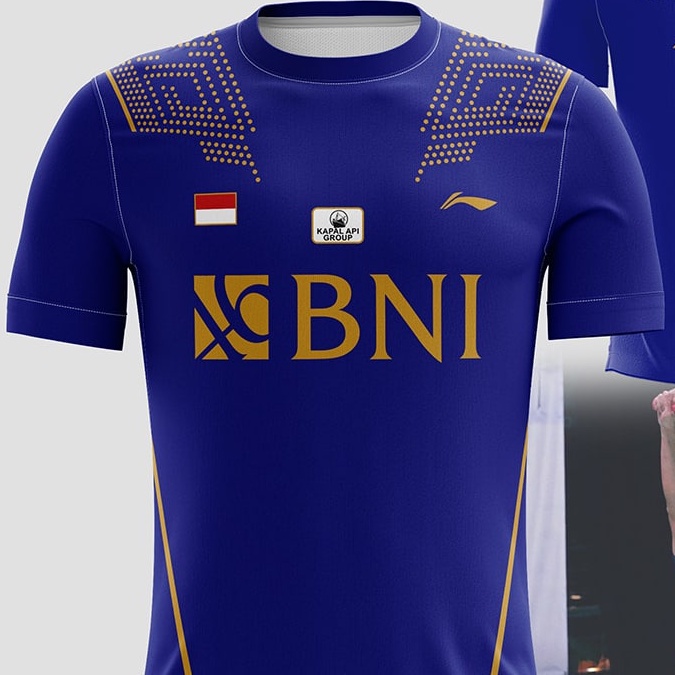 JERSEY BADMINTON KAOS PIALA THOMAS UBER SUDIRMAN BAJU TIM BULU TANGKIS INDONESIA
