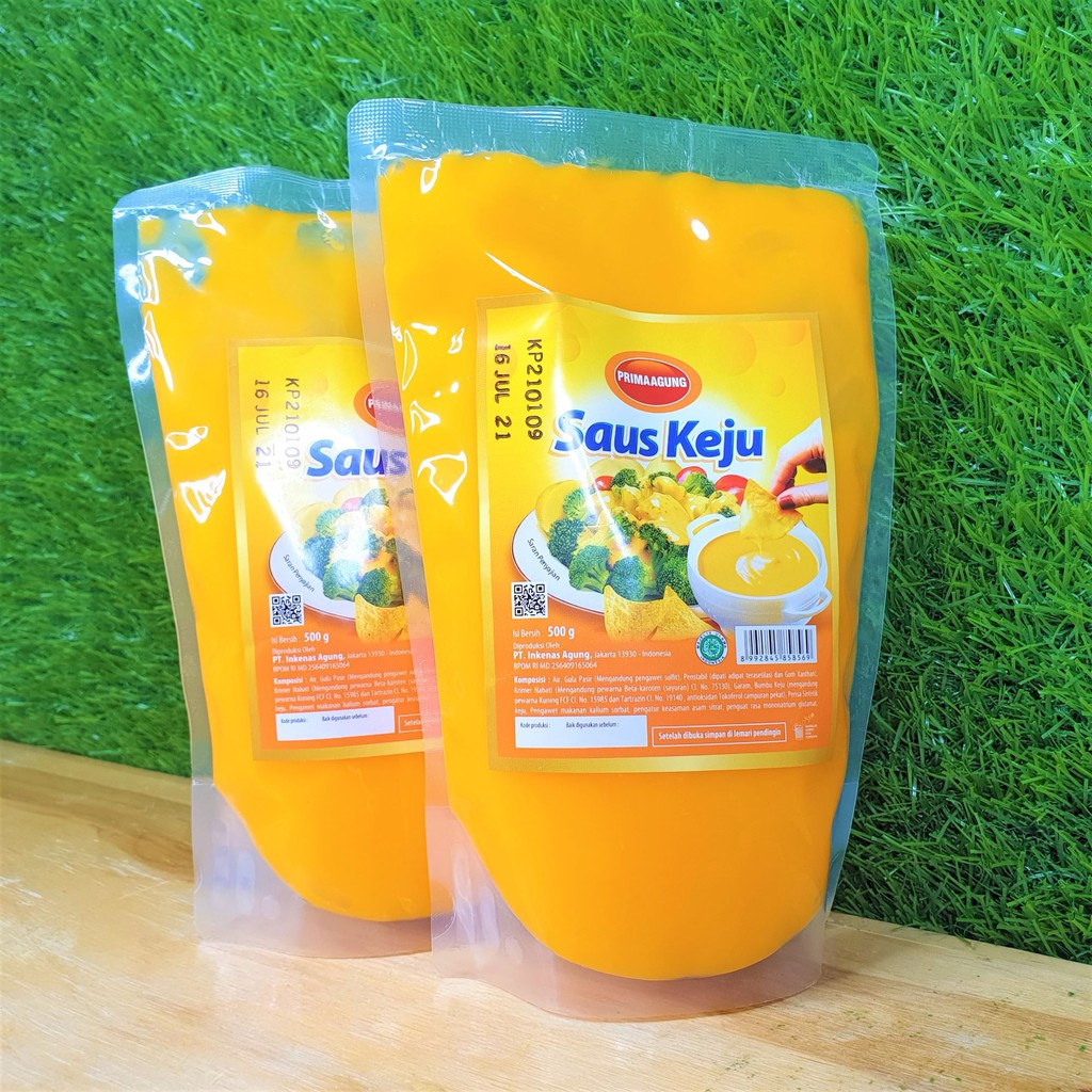 

Prima Agung Saus Keju 500 Gram / Saos Keju Enak Berkualitas / Halal
