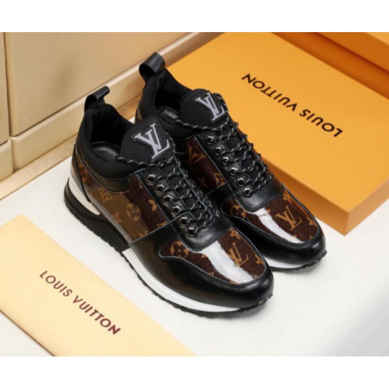 Sepatu LV Brown Original