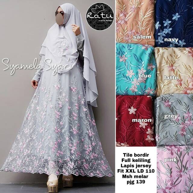 SYAMELA GAMIS SYARI MURAH SOLO