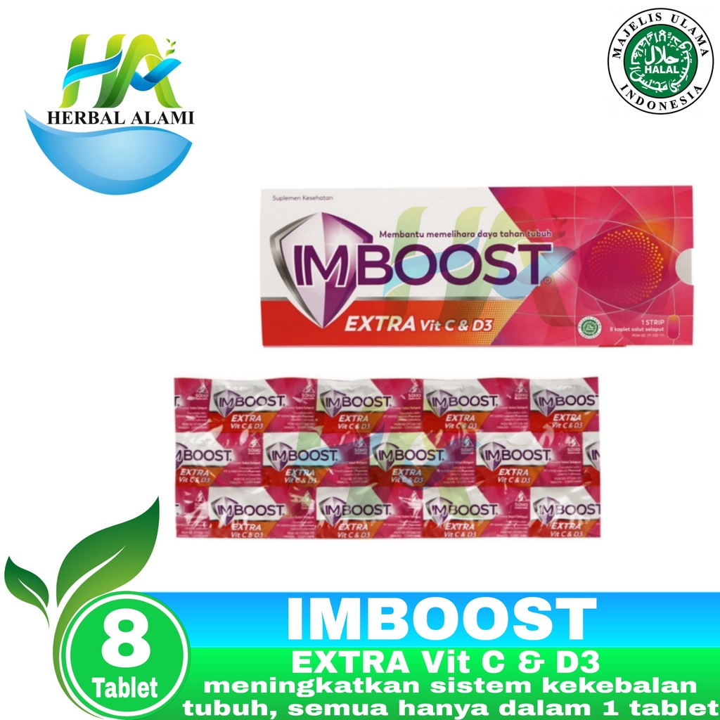 IMBOOST EXTRA vit C &amp; D3 PERSETRIP