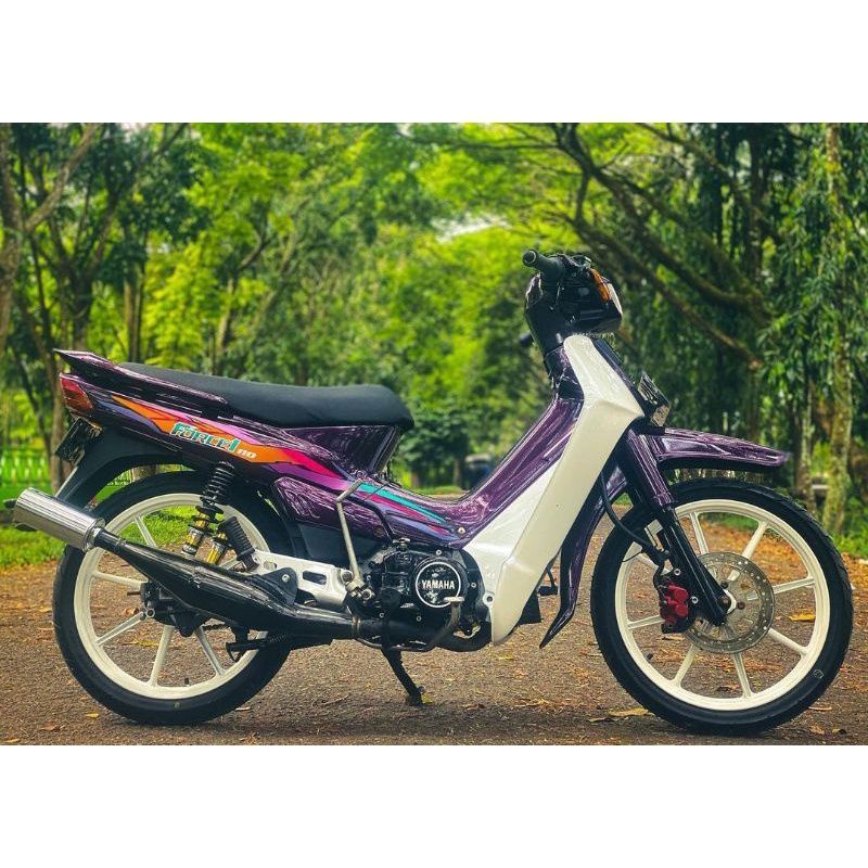 striping lis stiker standar ori yamaha force 1 1996 stiker force 1