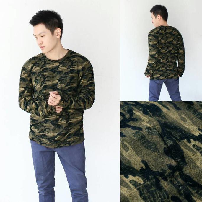 Termurah Camouflage 01 Sweatshirt Hq Berkualitas