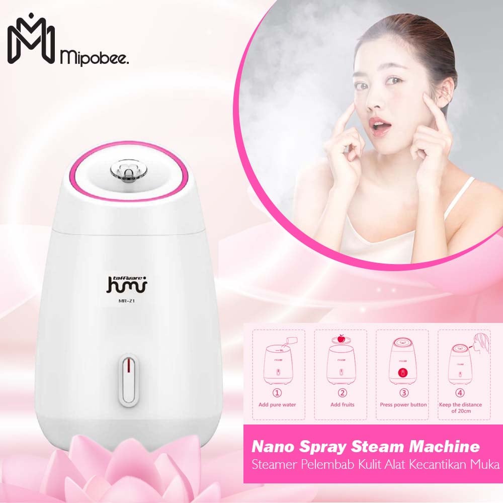 Steamer Pelembab Kulit Alat Kecantikan Muka Nano Spray Steam Machine
