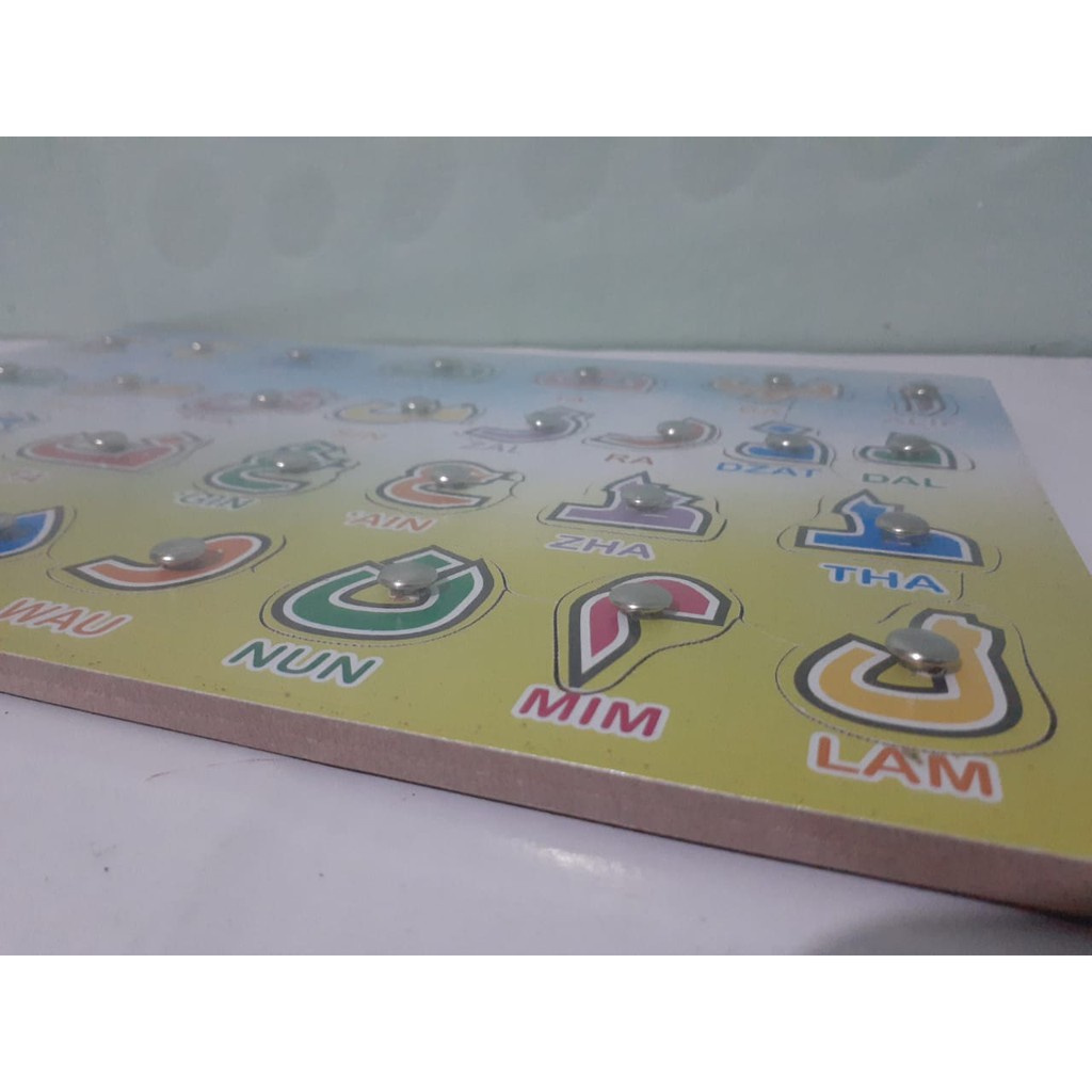 Wooden Knob Mainan Puzzle Knob Murah / Puzle Kayu