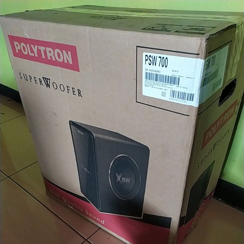 subwoofer Polytron psw 700 new