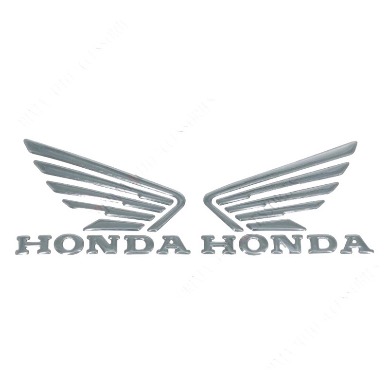 Stiker timbul logo sayap Honda(wings)