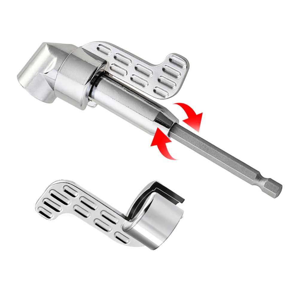 TG-DFA Towayer Ekstensi Mata Bor L Angle 105 Derajat 1/4inch Hex 140mm - T105