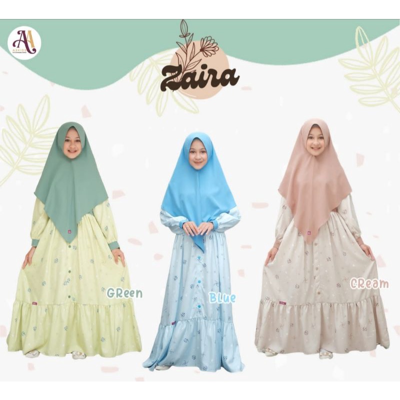 READY DAN ORIGINAL "SARIMBIT GAMIS DAN KOKO ZAIR ZAIRA" PRODUCT BY A2KIDS