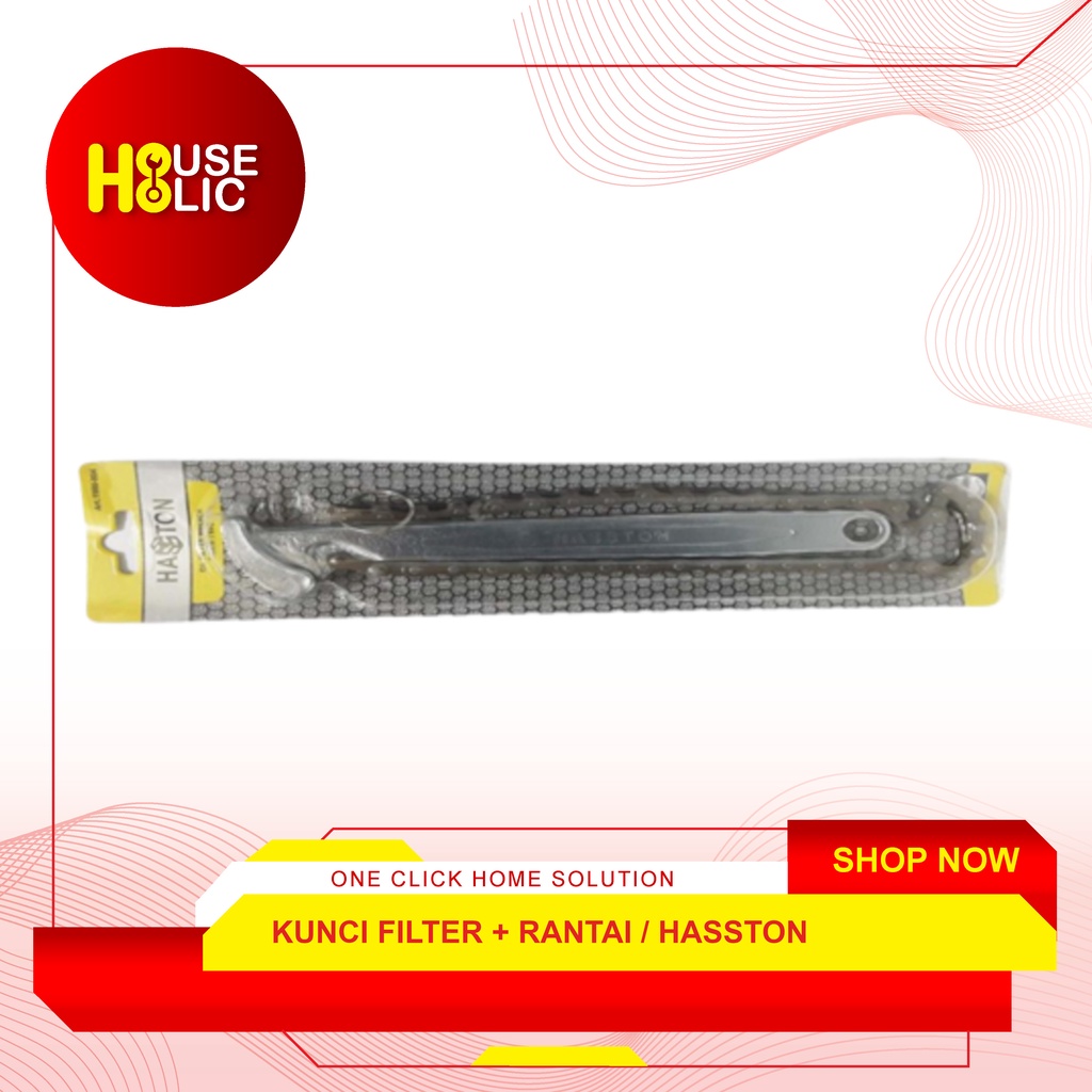 Kunci Filter Oil + Rantai / Kunci Filter Oli Hasston Prohex 1900-004