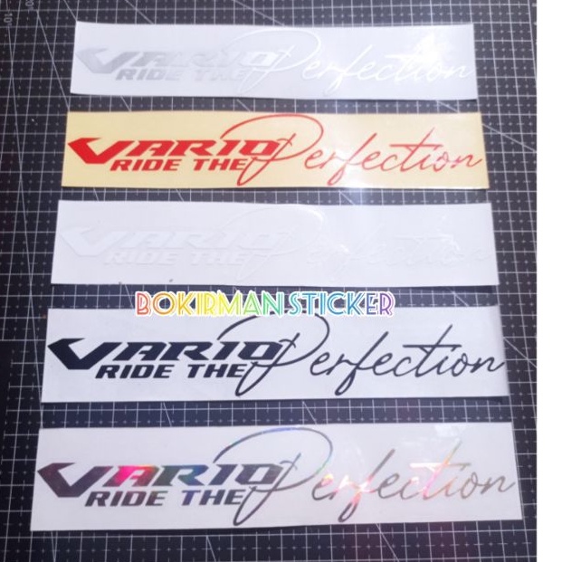 STIKER VARIO STICKER VARIO PERPECTION CUTTING