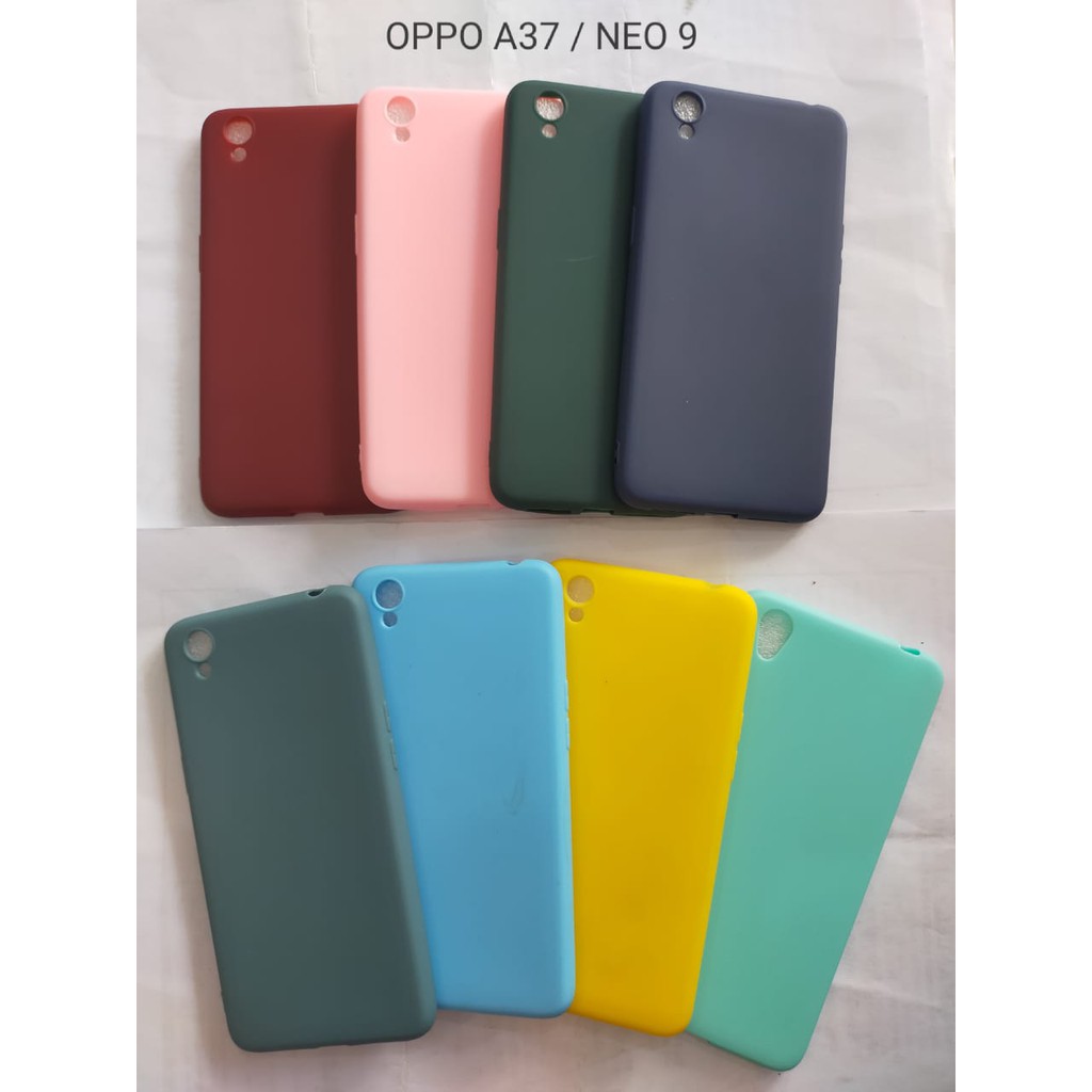 SOFTCASE JELLY CASE CANDY OPPO A37 /  NEO 9