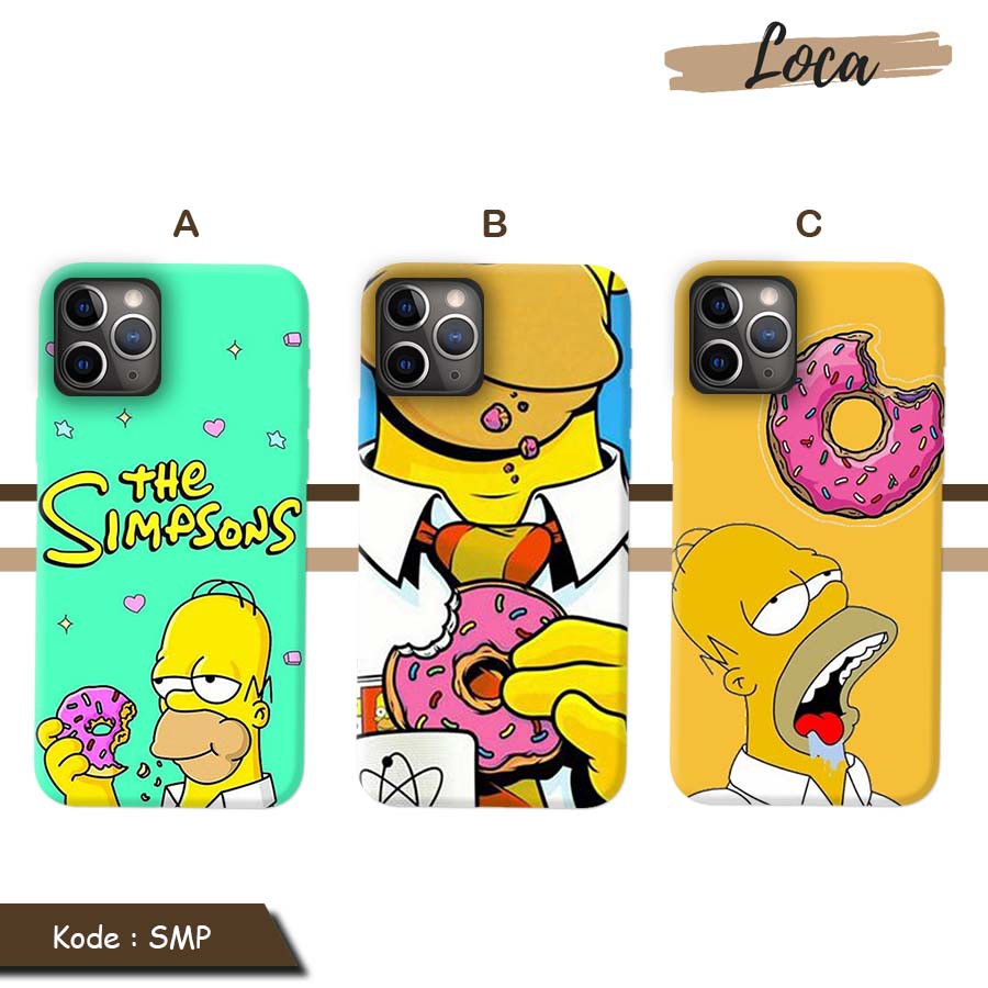 Case HP The Simpsons Case Handphone Iphone Samsung Oppo Vivo Xiaomi Redmi Asus