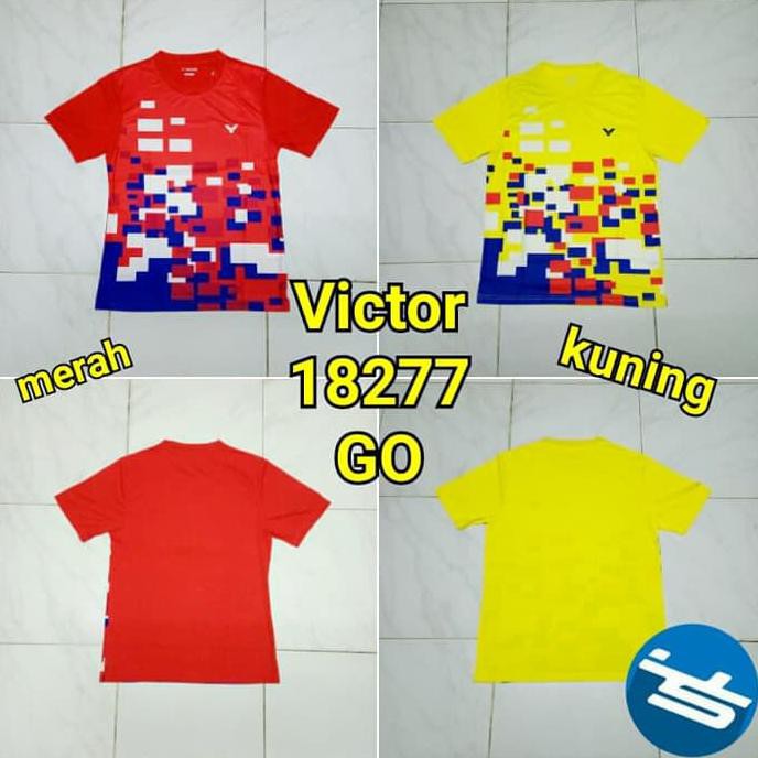 Kaos Baju Badminton Bulutangkis Victor 18277 Malaysia