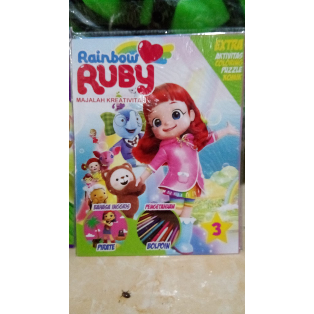 Majalah creatifitas anak mewarnai comik dan puzzle MAINAN EDUKASI ANAK