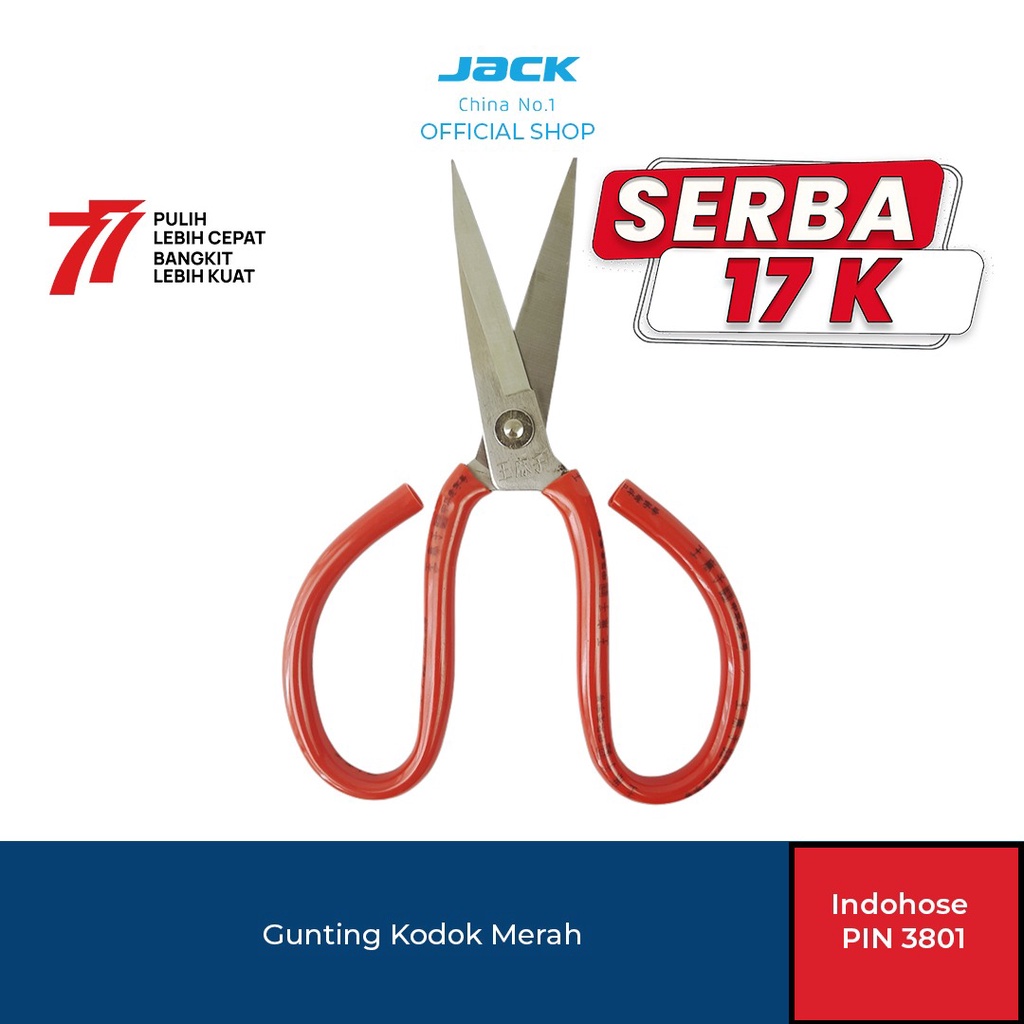 

Indohose PIN 3801 Gunting Potong Craft Original - 21cm