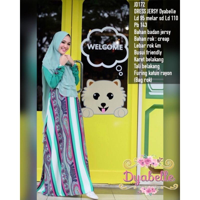Gamis Dyabelle JD123